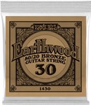 Ernie Ball 1430 Earthwood 80/20 Bronze Acoustic Single String, 30