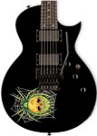 ESP LTD KH-3 Spider Kirk Hammett with Case, Black with Spider Graphic