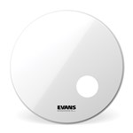 Evans EQ3 Resonant Smooth White Bass Drum Head 18in, BD18RSW