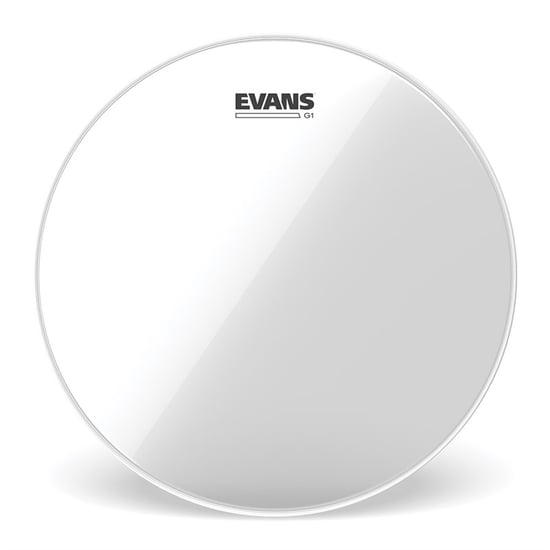 Evans Genera G1 Clear Drum Head 8in, TT08G1