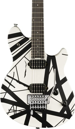 EVH Wolfgang Special Striped, Black and White