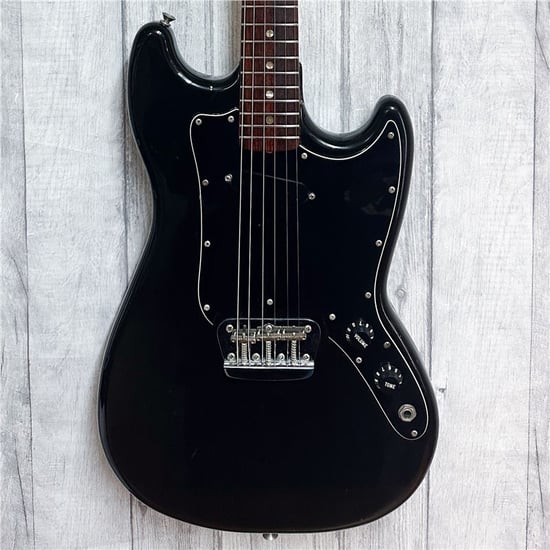 Fender '78 Musicmaster, Black, Second-Hand