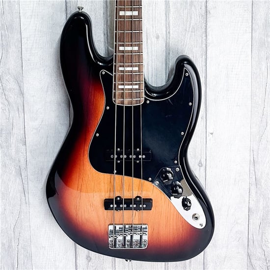 Fender 70s Jazz Bass, Rosewood Fingerboard, 3-Color Sunburst, Second-Hand