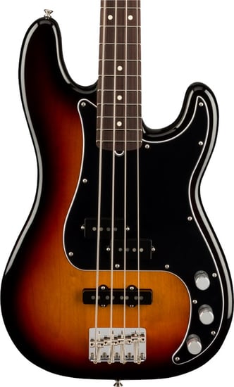 Fender American Performer Precision Bass, Rosewood, 3 Tone Sunburst