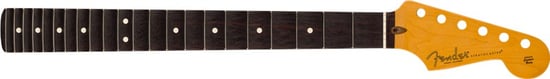 Fender American Professional II Scalloped Stratocaster Neck, 22 Narrow Tall Frets, 9.5"" Radius, Rosewood