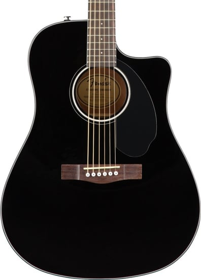 Fender CD-60SCE Dreadnought Electro Acoustic, Black