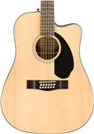 Fender CD-60SCE-12 Dreadnought Electro Acoustic, Natural