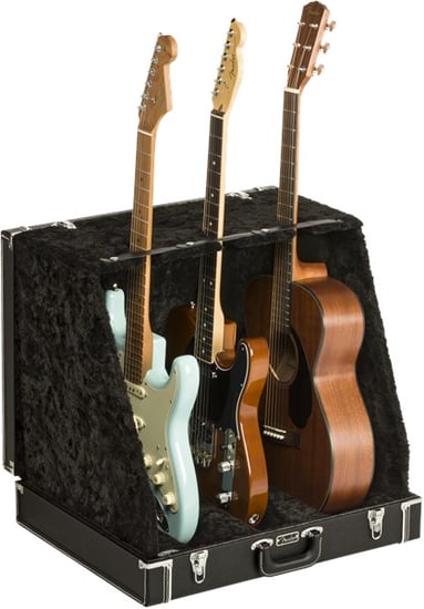 Fender Classic Series Case Stand, 3 Guitars, Black