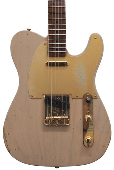 Fender Custom Shop 1952 Telecaster Relic, Roasted Maple Neck, Dirty White Blonde