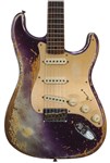 Fender Custom Shop 1955 Stratocaster Hardtail Super Heavy Relic, Roasted Flame Maple Neck, Metallic Purple