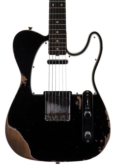 Fender Custom Shop 1960 Telecaster Custom Heavy Relic, Aged Black