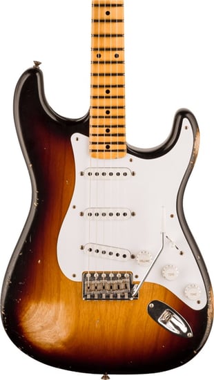 Fender Custom Shop Limited Edition 70th Anniversary 1954 Stratocaster Relic, 2-Colour Sunburst