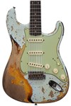 Fender Custom Shop LTD '59 Stratocaster Super Heavy Relic, Aged Sonic Blue over Chocolate 3-Colour Sunburst