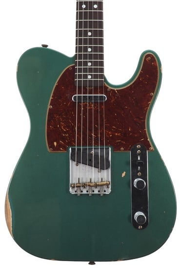 Fender Custom Shop LTD '64 Telecaster Relic, Aged Sherwood Green Metallic