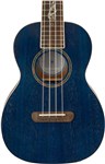 Fender Dhani Harrison Ukulele, Walnut Fingerboard, Sapphire Blue