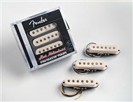 Fender Hot Noiseless Strat Pickup Set, Aged White