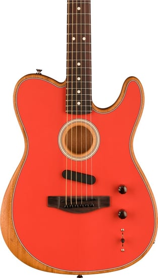Fender Limited Acoustasonic Player Telecaster, Fiesta Red