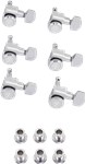 Fender Locking Stratocaster/Telecaster Staggered Tuning Machines, Polished Chrome