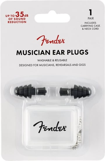 Fender Musician Series Ear Plugs (Black)