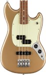 Fender Player Mustang Bass PJ Pau Ferro Fingerboard, Firemist Gold