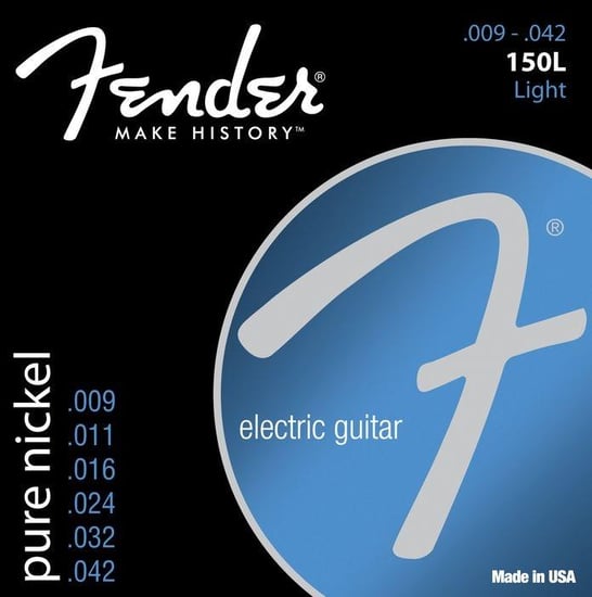Fender Original 150L Pure Nickel Ball End Strings 9-42