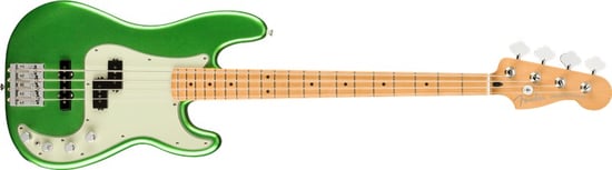 Fender Player Plus Active Precision Bass, Maple Neck, Cosmic Jade