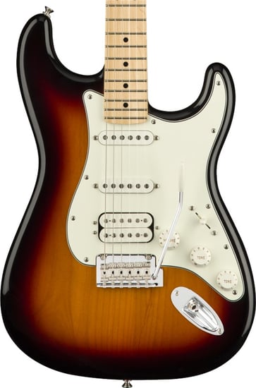 Fender Player Stratocaster HSS 3 Tone Sunburst Maple Neck