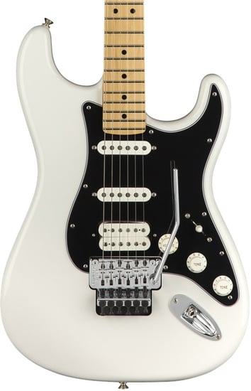 Fender Player Stratocaster Floyd Rose HSS Polar White Maple Neck