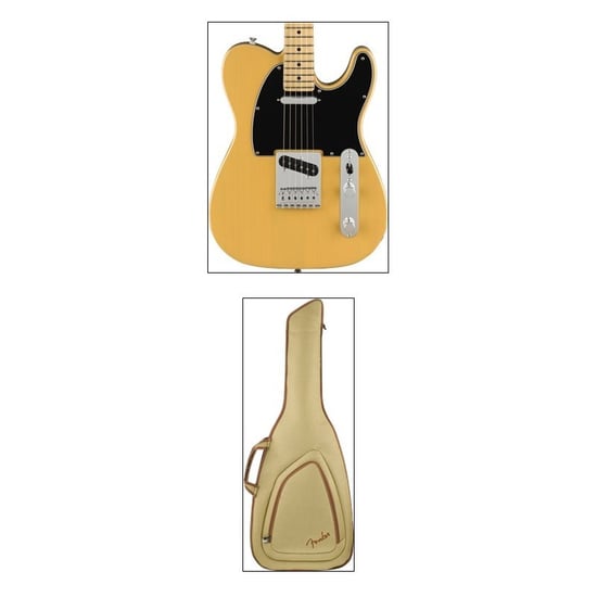 Fender Player Telecaster, Butterscotch Blonde Gig Bag Bundle