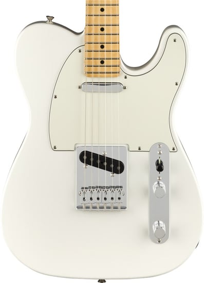 Fender Player Telecaster Polar White Maple Neck