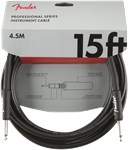Fender Professional Instrument Cable, 4.5m/15ft, Black