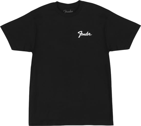 Fender Transition Logo Tee, Black, M