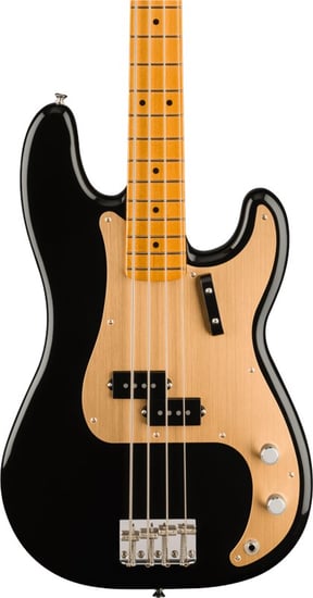 Fender Vintera II 50s Precision Bass, Maple Fingerboard, Black