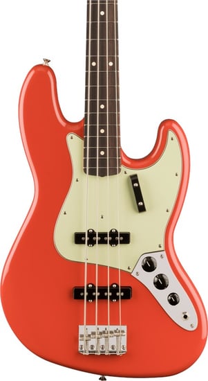 Fender Vintera II 60s Jazz Bass, Rosewood Fingerboard, Fiesta Red