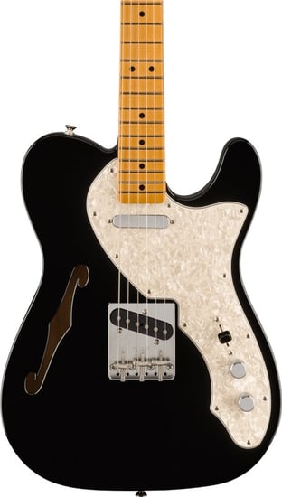 Fender Vintera II 60s Telecaster Thinline, Maple Fingerboard, Black