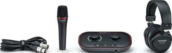 Focusrite Vocaster One Studio Podcasting Audio Interface