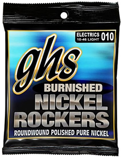 GHS BNR-L Burnished Nickel Rockers, Light, 10-46