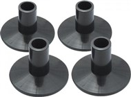 Gibraltar SC-19B Flanged Cymbal Sleeves, 4 Pack