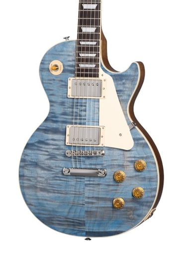 Gibson Custom Colour Series Les Paul Standard 50s, Transparent Ocean Blue