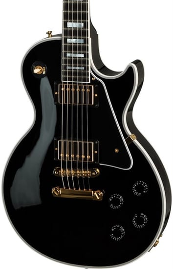Gibson Custom Les Paul Custom, Ebony Fingerboard, Gloss Ebony