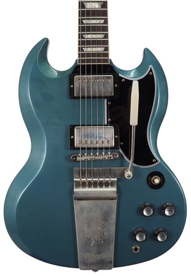 Gibson Custom Murphy Lab 1964 SG Standard w/ Maestro, Ultra Light Aged, Pelham Blue