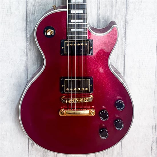 Gibson Custom Shop Les Paul Custom, M2M, Pink Sparkle, Second-Hand