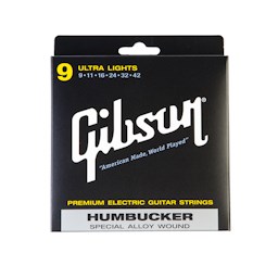 Gibson Gear Humbucker Electric Strings Ultra Lights 9-42