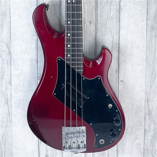 Gibson USA Victory Bass, 1981, Silver Candy Apple Red, Second-Hand