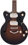 Gretsch G2655-P90 Streamliner Center Block Jr. Double-Cut P90 with V-Stoptail, Brownstone
