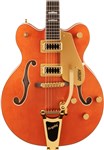 Gretsch G5422TG Electromatic Classic, Bigsby, Gold Hardware, Orange Stain
