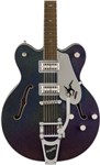 Gretsch Limited Edition Electromatic John Gourley Broadkaster, Iridescent Black