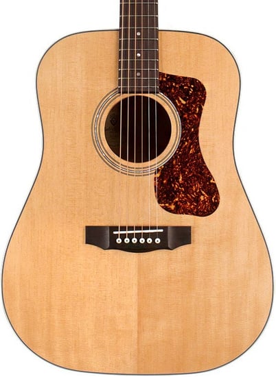 Guild D-140 Westerly Dreadnought Acoustic Guitar, Natural