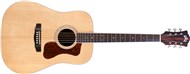Guild D-260E Deluxe Westerly Dreadnought Electro Acoustic, Natural