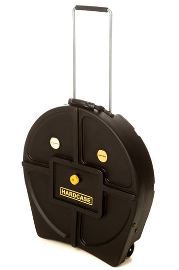 Hardcase Standard 9 Cymbal Case 22in, Black